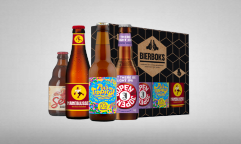 Bierpakket met 4 fruitige Blond bieren
